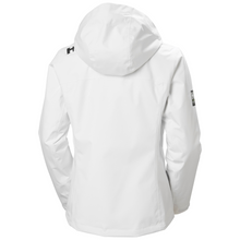 Load image into Gallery viewer, Helly Hansen Women's Crew Hooded Midlayer HT Waterproof Insulated Jacket 2.0 (White)