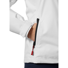Load image into Gallery viewer, Helly Hansen Women's Crew Hooded Midlayer HT Waterproof Insulated Jacket 2.0 (White)
