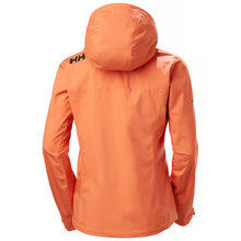 Load image into Gallery viewer, Helly Hansen Women's Crew Hooded HT 2L Waterproof Jacket 2.0 (Bonfire)