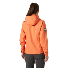 Load image into Gallery viewer, Helly Hansen Women's Crew Hooded HT 2L Waterproof Jacket 2.0 (Bonfire)