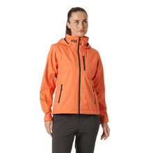 Load image into Gallery viewer, Helly Hansen Women's Crew Hooded HT 2L Waterproof Jacket 2.0 (Bonfire)