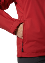 Load image into Gallery viewer, Helly Hansen Women&#39;s Crew Hooded Waterproof Jacket 2.0 (Red)
