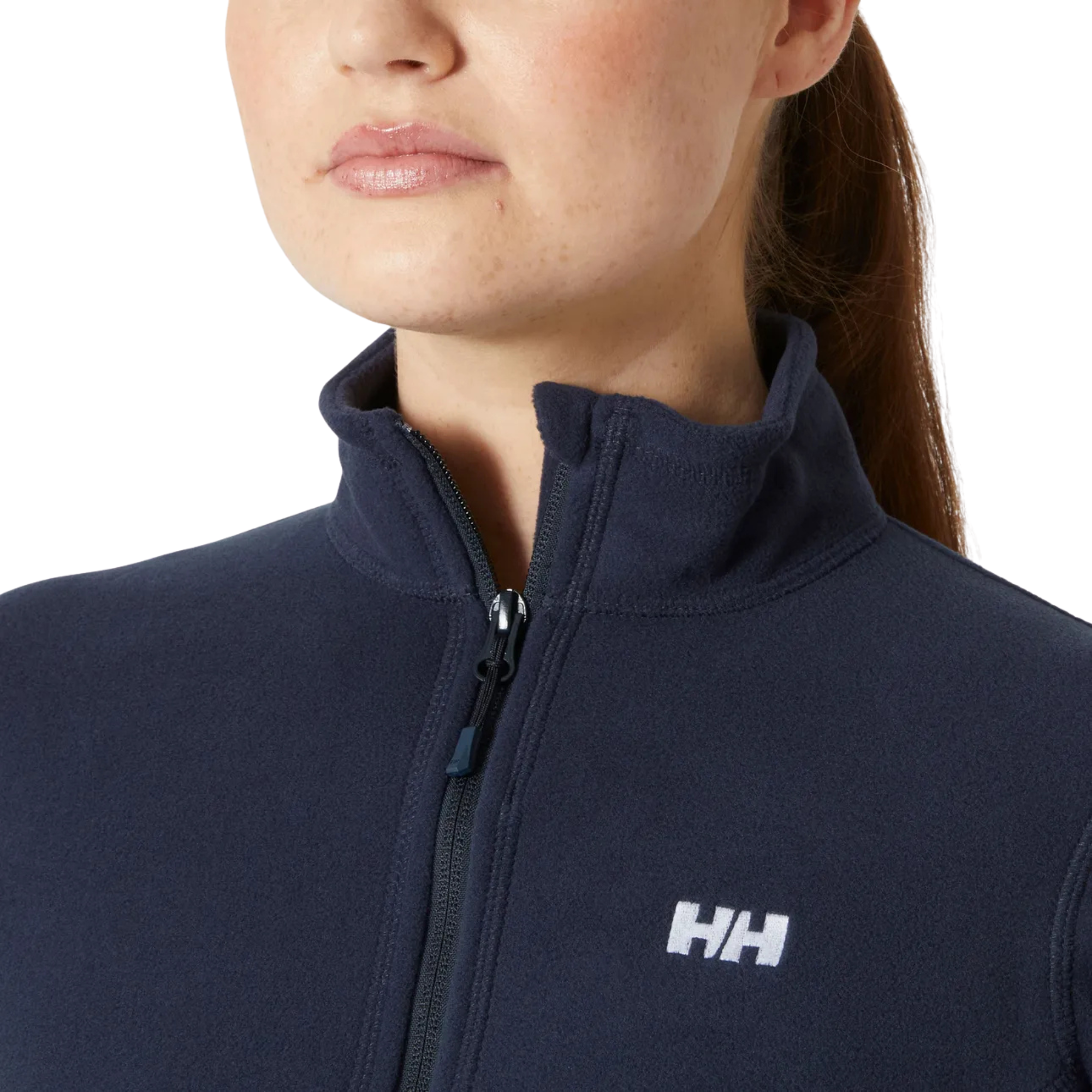 Helly Hansen Women's Daybreaker Polartec Full Zip Fleece (Navy)