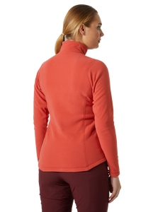 Helly Hansen Women's Daybreaker Polartec Half Zip Fleece Top (Poppy Red)