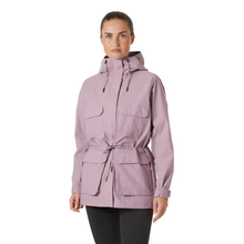 Load image into Gallery viewer, Helly Hansen Women's Escape Utility 2L HT Waterproof Coat (Purple Clay)