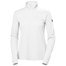 Load image into Gallery viewer, Helly Hansen Women's HH Tech UPF50 Half Zip Technical Top (White)