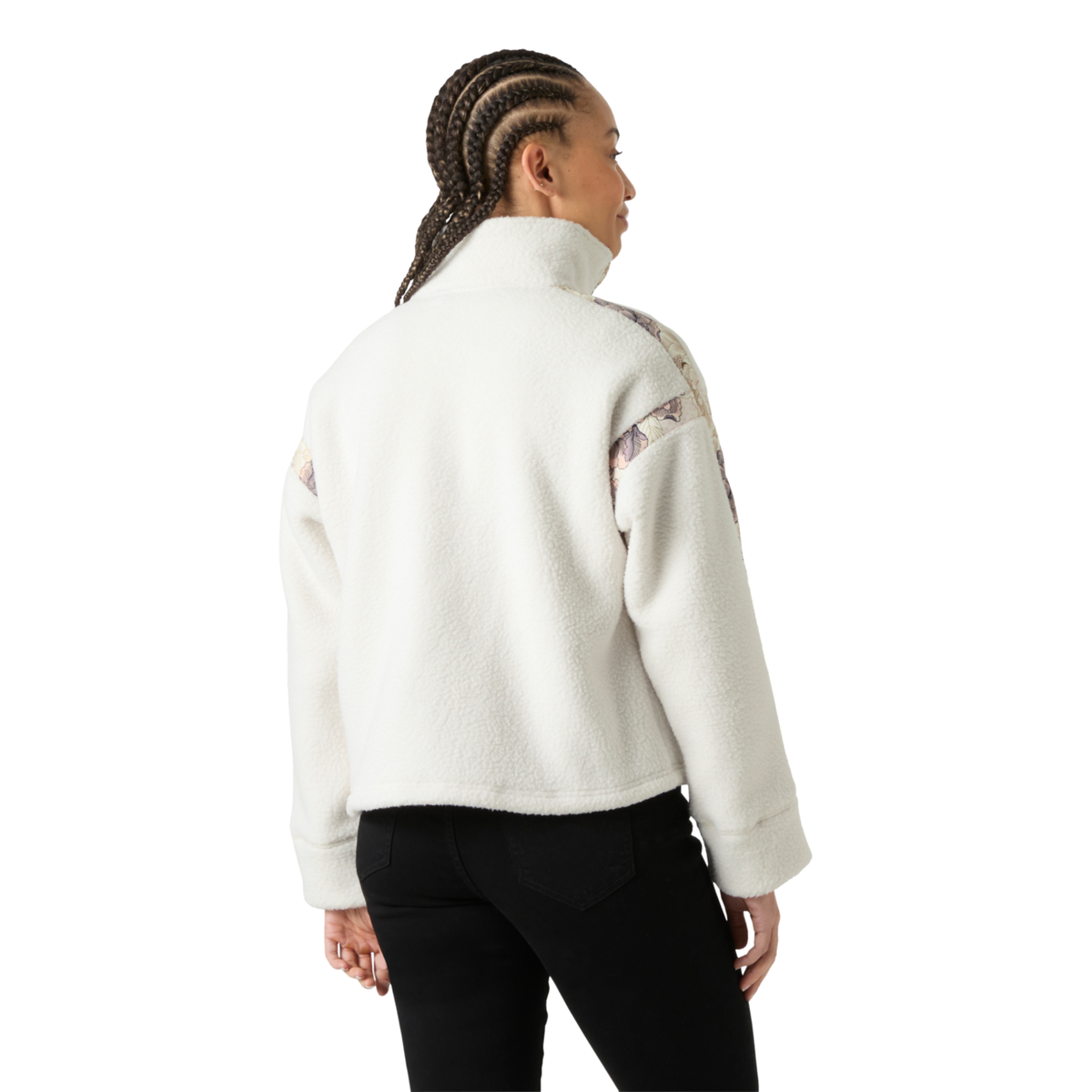 Helly Hansen Women's Imperial Pile Half Zip Pullover Fleece Top Snow 046 49581