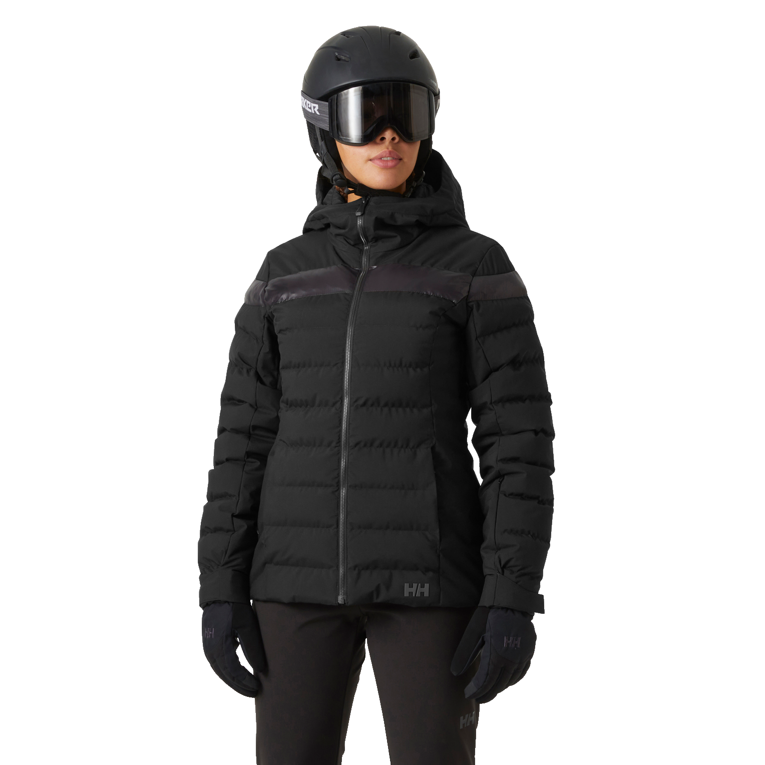 Helly Hansen Women's Imperial Puffy Insulated HT Waterproof Ski Jacket (Black)