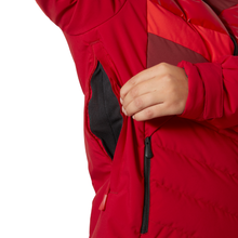 Load image into Gallery viewer, Helly Hansen Women's Imperial Puffy Insulated Ski Jacket (Mars Red)