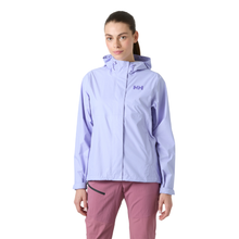 Load image into Gallery viewer, Helly Hansen Women's Loke HT 2.5L Waterproof Jacket (Bright Lavender)