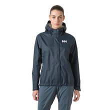 Load image into Gallery viewer, Helly Hansen Women's Loke HT 2.5L Waterproof Jacket (Navy)