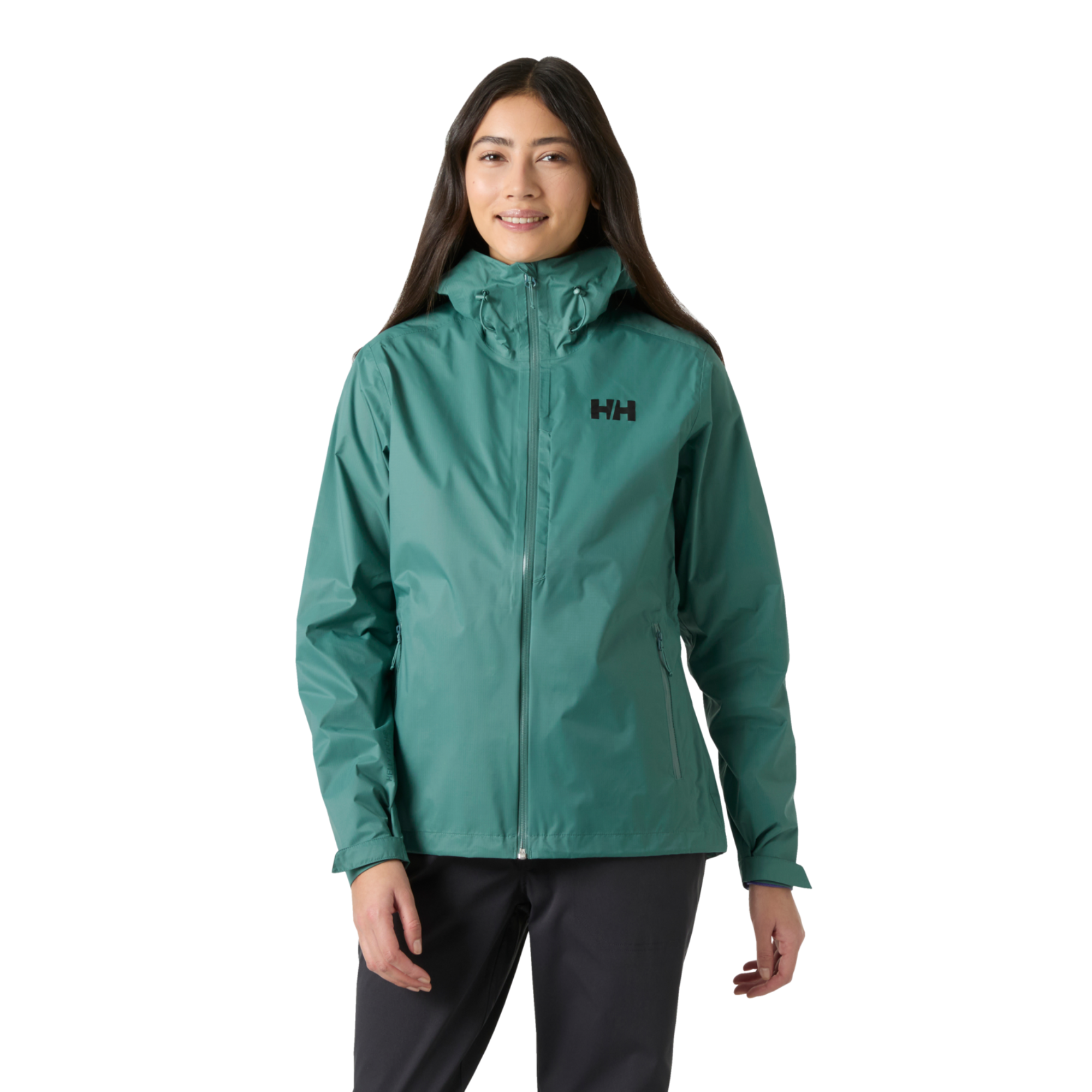 Helly Hansen Women's Loke Terra 2.5L HT Waterproof Jacket Opal Green 494 63389