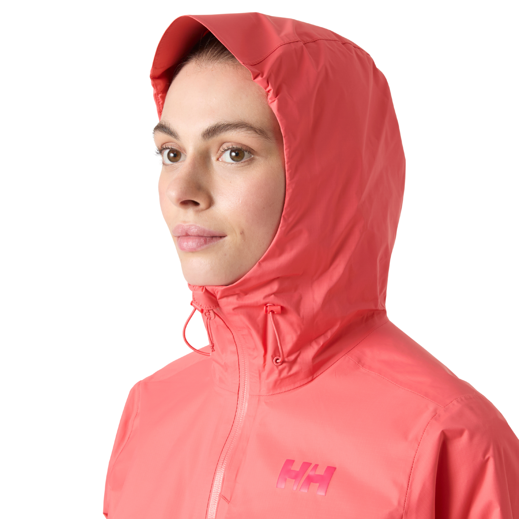 Helly Hansen Women's Loke Terra 2.5L HT Waterproof Jacket (Sunset Pink)