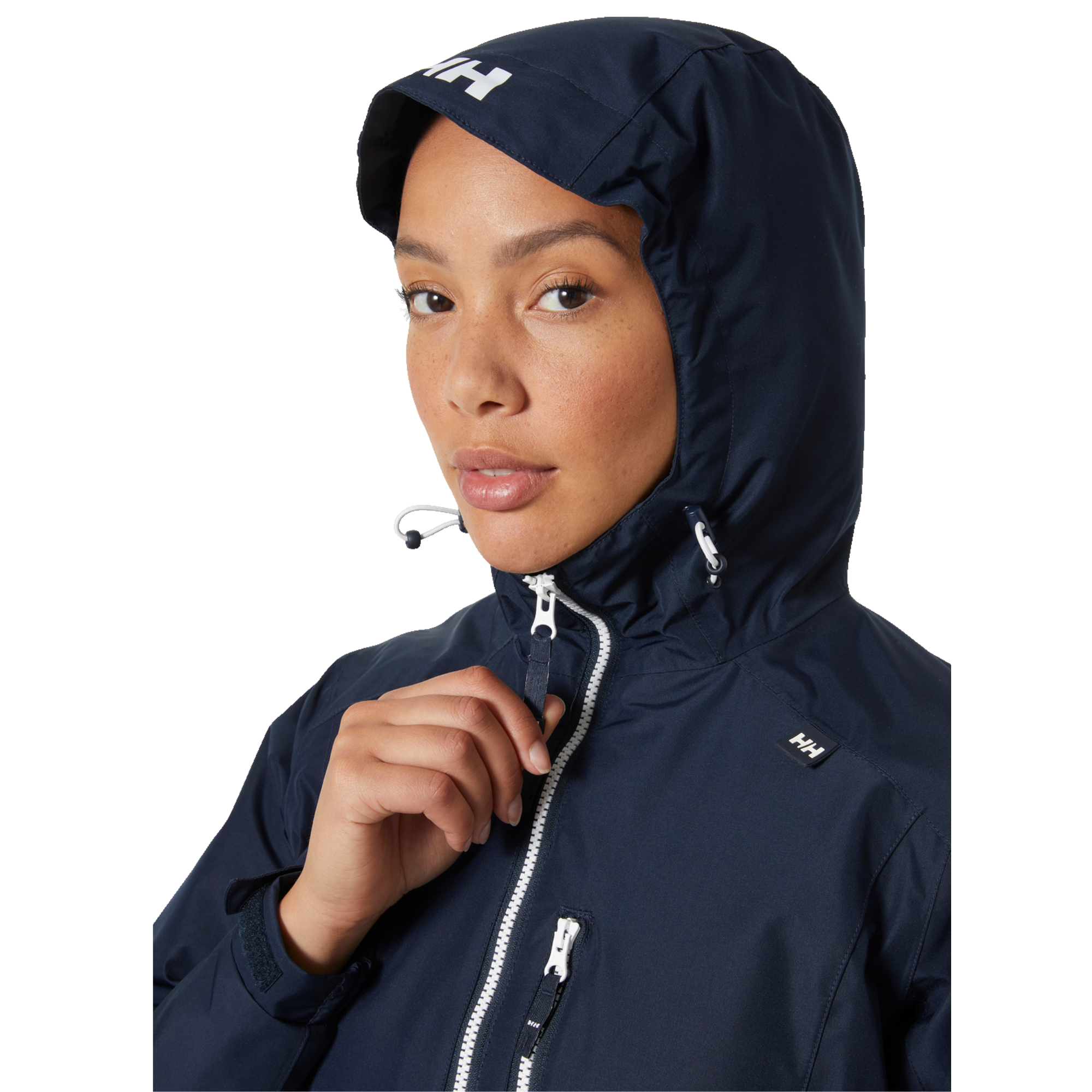 Helly Hansen Women's Long Belfast 2L HT Waterproof Parka (Navy)