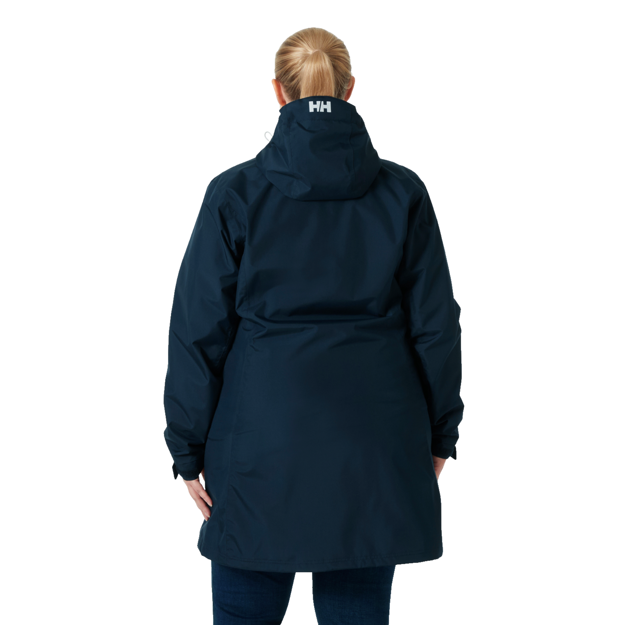 Helly Hansen Women's Long Belfast 2L HT Waterproof Parka (Navy)