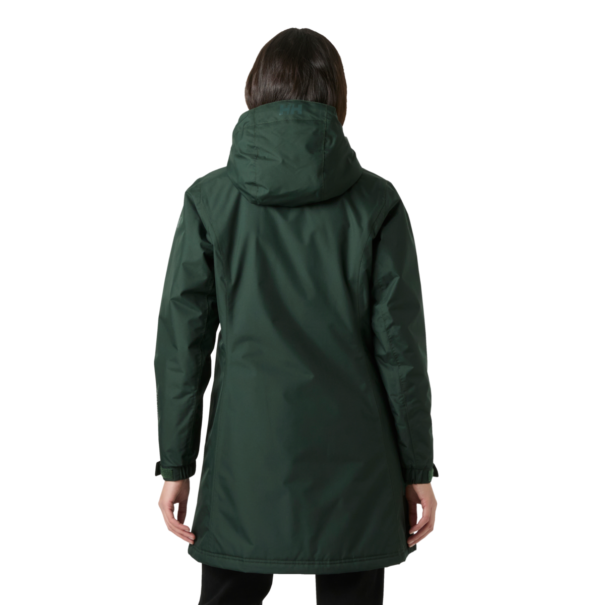 Helly Hansen Women's Long Belfast Winter Insulated Waterproof Coat Dark Jungle 418 62395