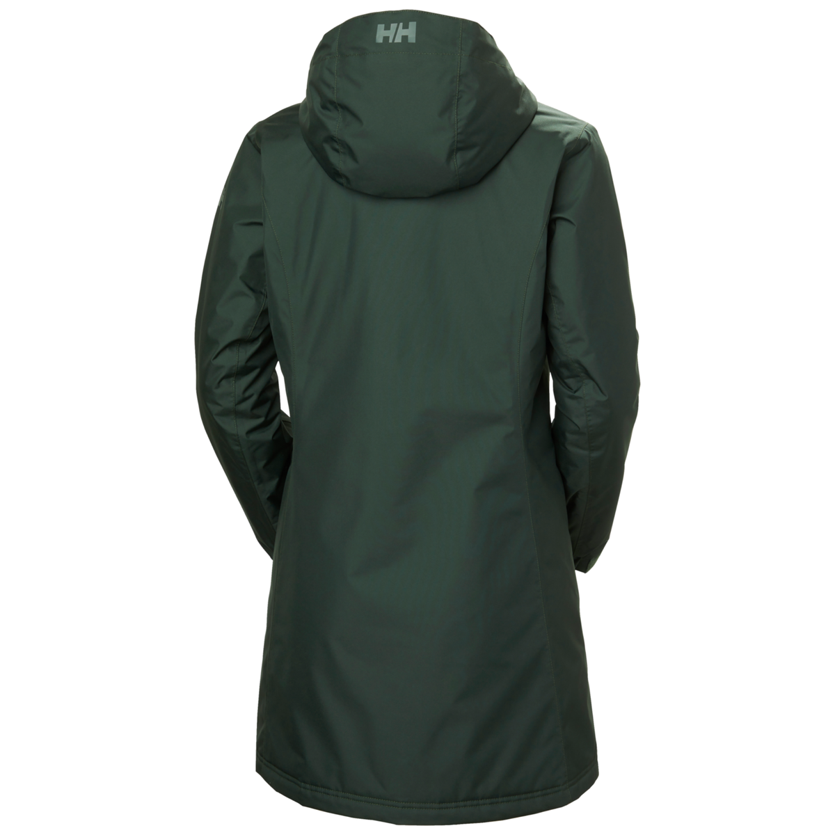 Helly Hansen Women's Long Belfast Winter Insulated Waterproof Coat Dark Jungle 418 62395