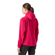 Load image into Gallery viewer, Helly Hansen Women's Momentum 3L Stretch HT Waterproof Jacket (Cranberry)