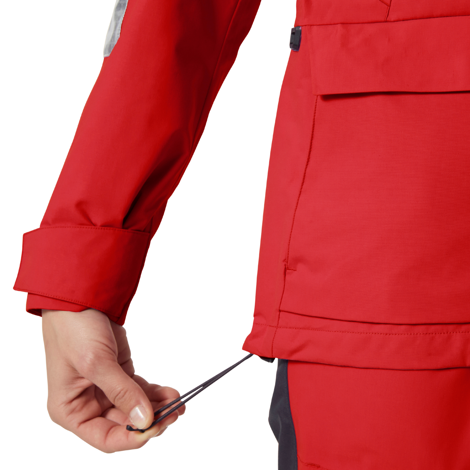 Helly Hansen Women's Pier 4.0 HT Waterproof Sailing Jacket (Alert Red)