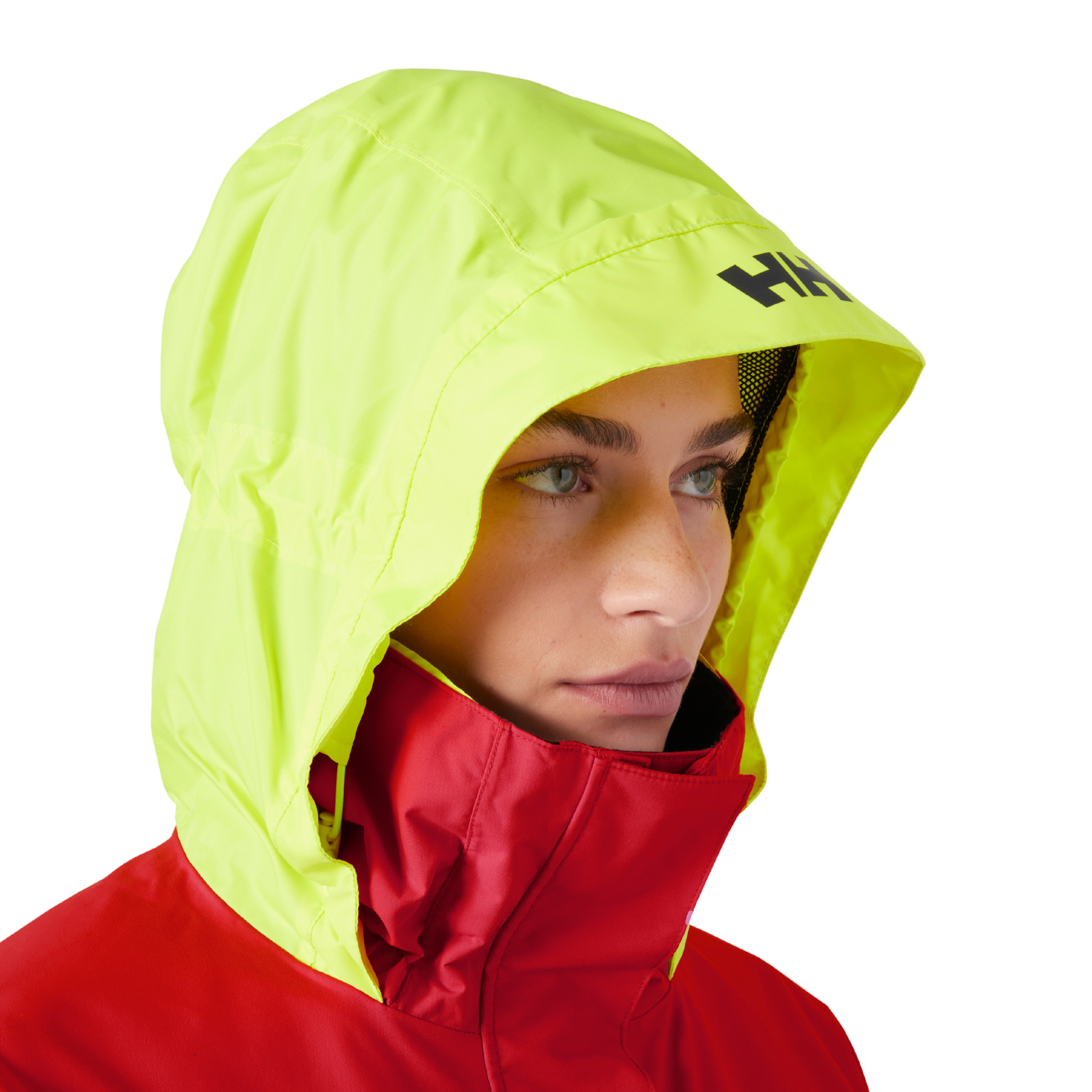 Helly Hansen Women's Pier 4.0 HT Waterproof Sailing Jacket (Alert Red)