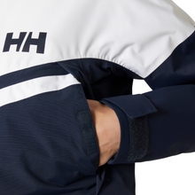Load image into Gallery viewer, Helly Hansen Women's Pier 4.0 HT Waterproof Sailing Jacket (Navy)