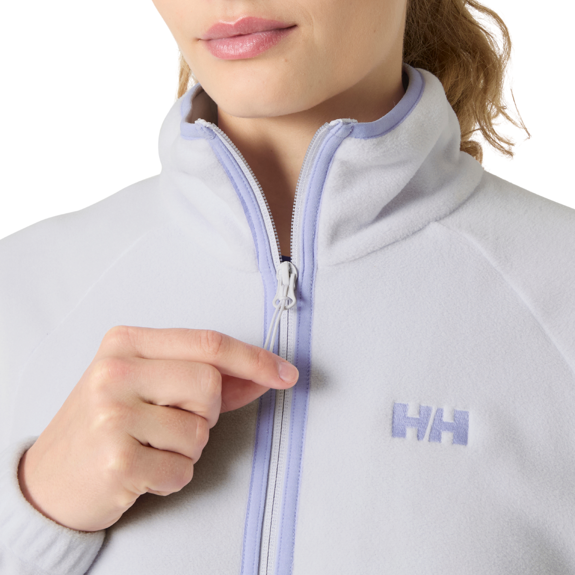 Helly Hansen Women's Rig Half Zip Fleece (Even Light Purple)