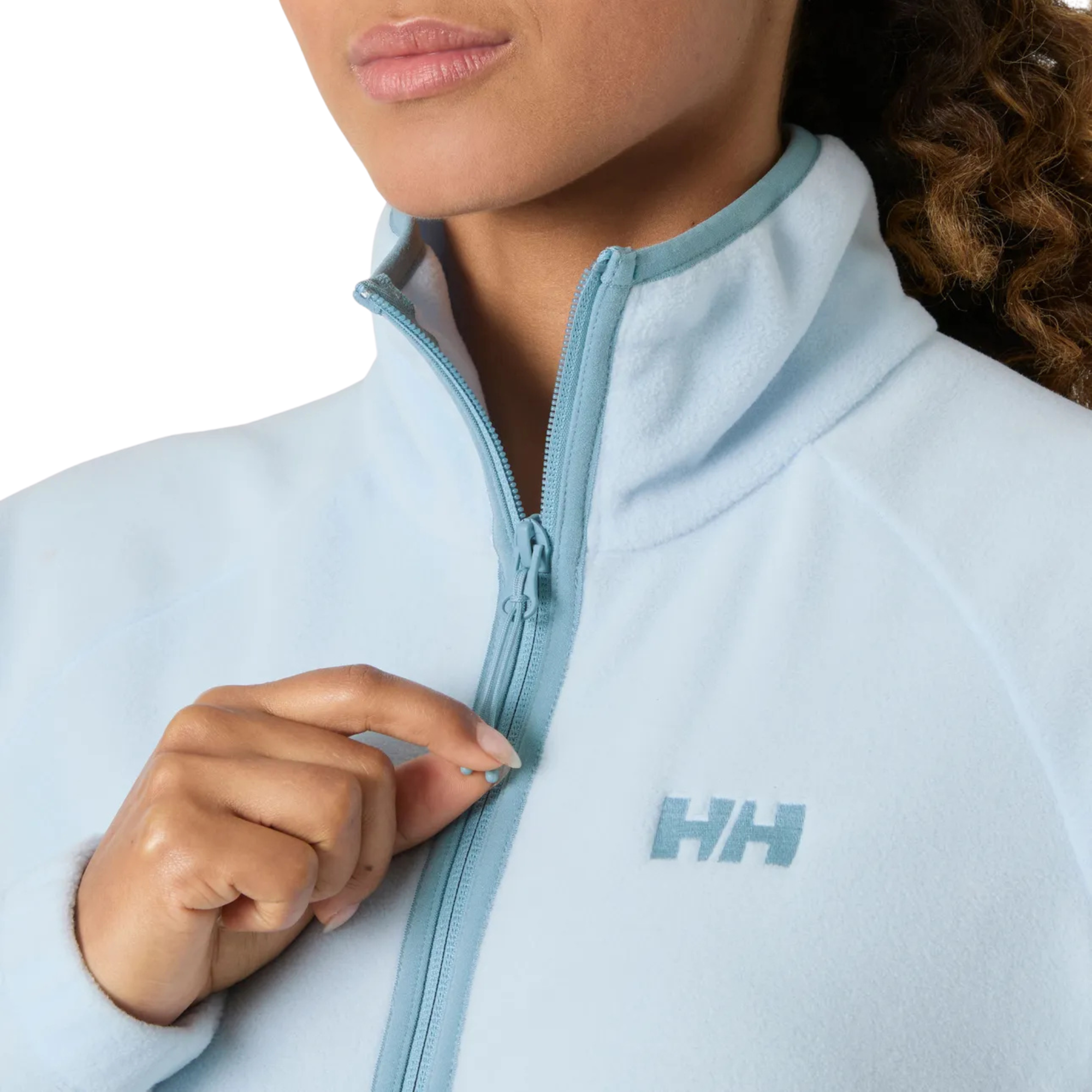Helly Hansen Women's Rig Half Zip Fleece Pinnacle Blue 513 54082