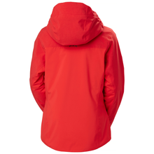 Load image into Gallery viewer, Helly Hansen Women's Snowplay Waterproof Ski Jacket (Alert Red)