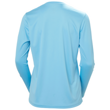 Load image into Gallery viewer, Helly Hansen Women's Tech Crew Long Sleeve UPF50 Technical Top  2.0 (Aqua)