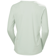 Load image into Gallery viewer, Helly Hansen Women's Trail Long Sleeve Technical T-Shirt (Green Mist)