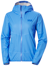 Load image into Gallery viewer, Helly Hansen Women&#39;s Verglas 2.5L Fastpack Waterproof Jacket (Ultra Blue)
