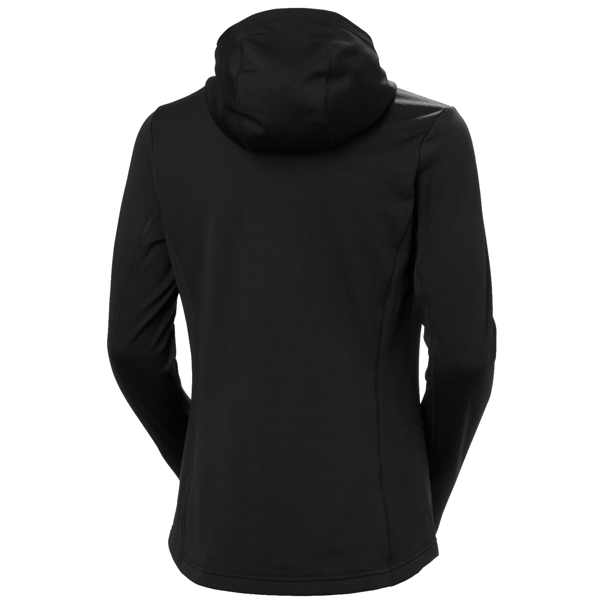 Helly Hansen Women's Versalite Hooded Full Zip Fleece Jacket Black 990 49556
