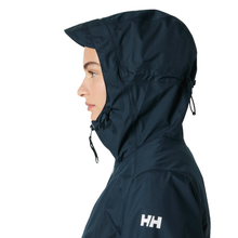 Load image into Gallery viewer, Helly Hansen Women's Westport 2L HT Waterproof Coat (Navy)