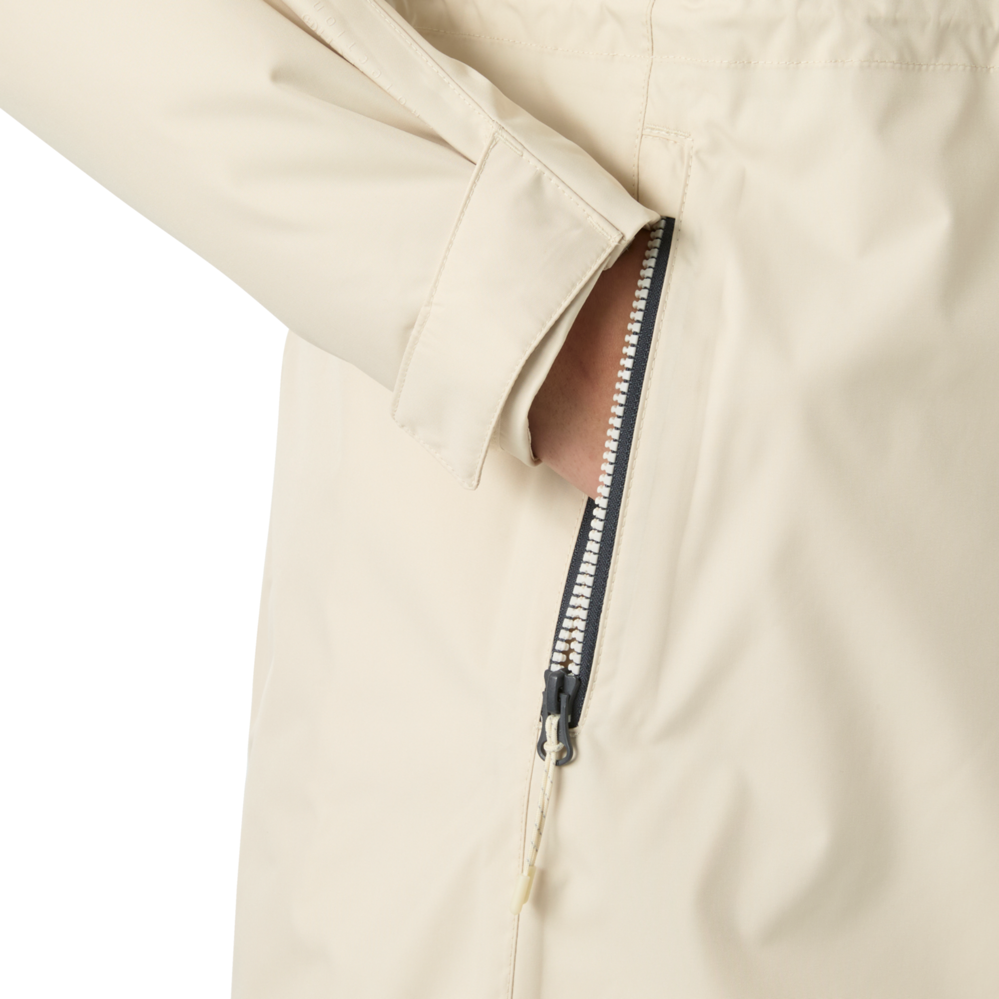 Helly Hansen Women's Westport HT Waterproof Insulated Rain Coat Parka Cream 034 53298