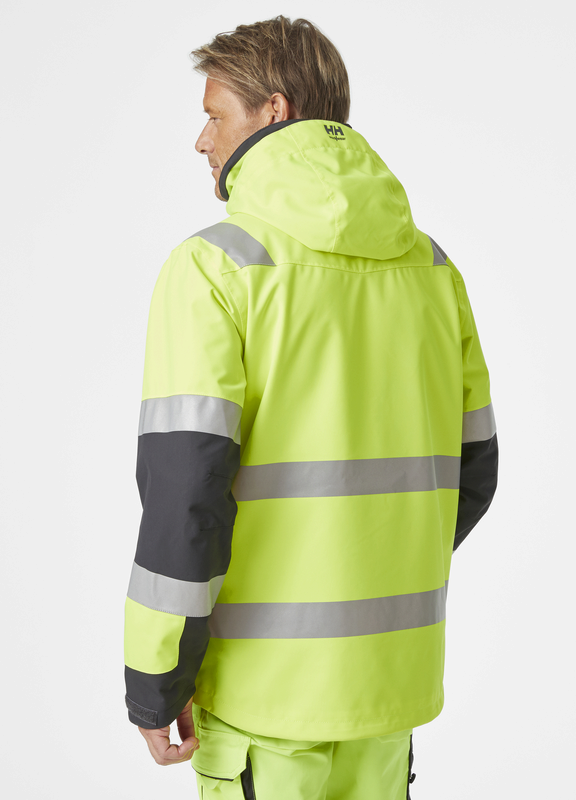 Helly hansen hi vis waterproof jacket sales