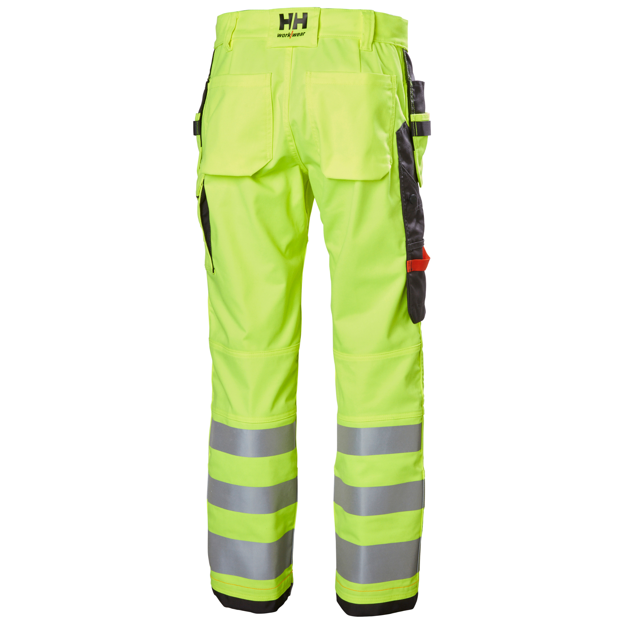 Helly Hansen Workwear Men's Alna 2.0 Class 2 Hi-Vis Construction Trousers (Yellow)