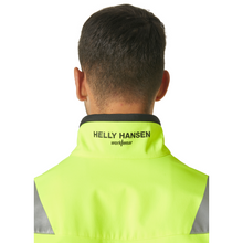 Load image into Gallery viewer, Helly Hansen Workwear Men's Alna 2.0 Hi Vis Softshell Jacket (Yellow/Ebony)