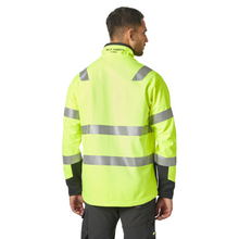 Load image into Gallery viewer, Helly Hansen Workwear Men's Alna 2.0 Hi Vis Softshell Jacket (Yellow/Ebony)