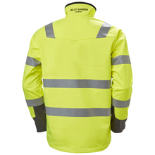 Load image into Gallery viewer, Helly Hansen Workwear Men's Alna 2.0 Hi Vis Softshell Jacket (Yellow/Ebony)