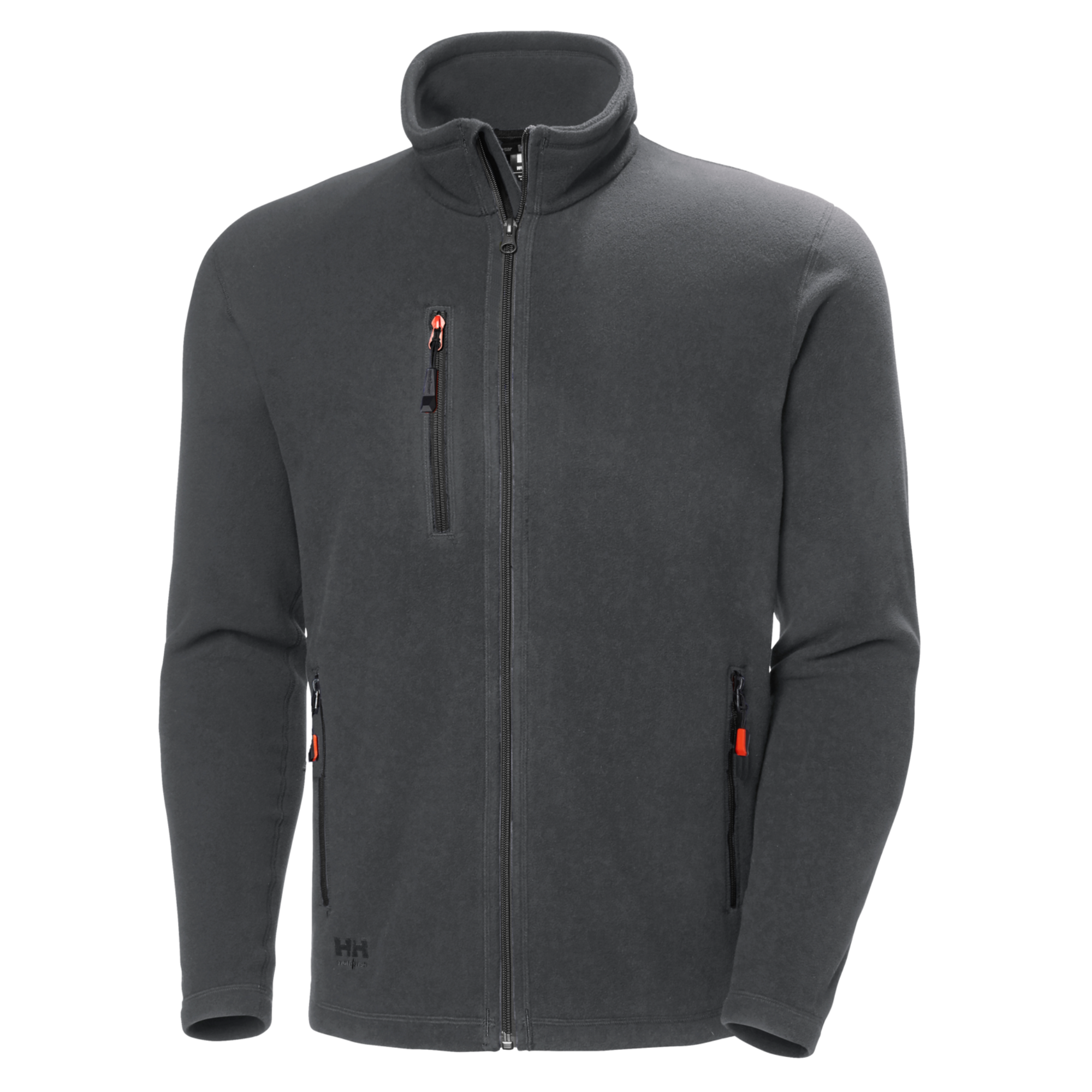 Helly Hansen Workwear Men's Oxford Full Zip Fleece (Dark Grey)