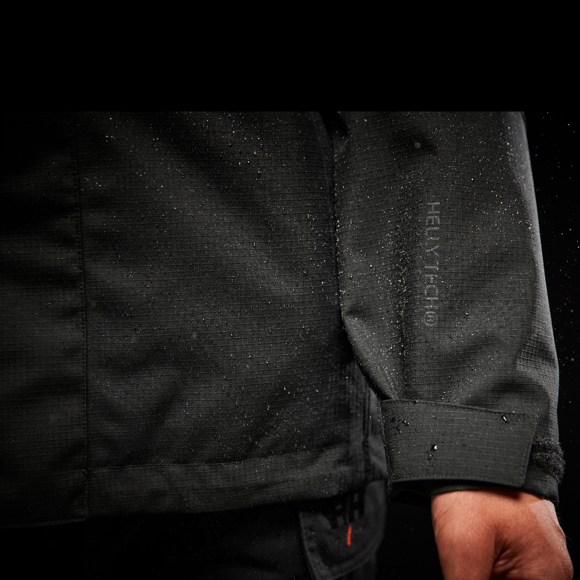 Helly Hansen Workwear Men's Oxford HT Waterproof Shell Jacket (Black)