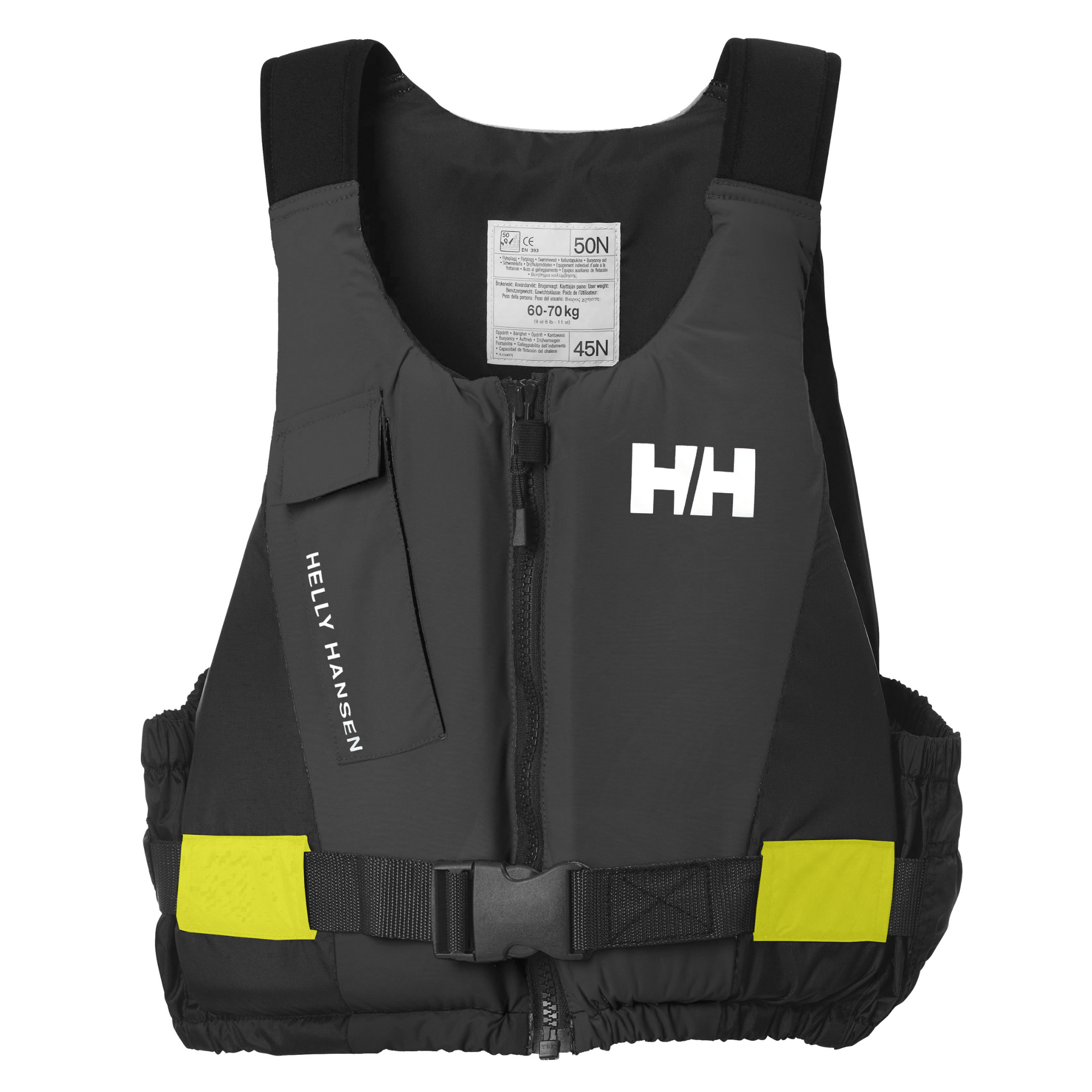 Helly Hansen Unisex Rider Vest 50N Buoyancy Aid Ebony 980 33820