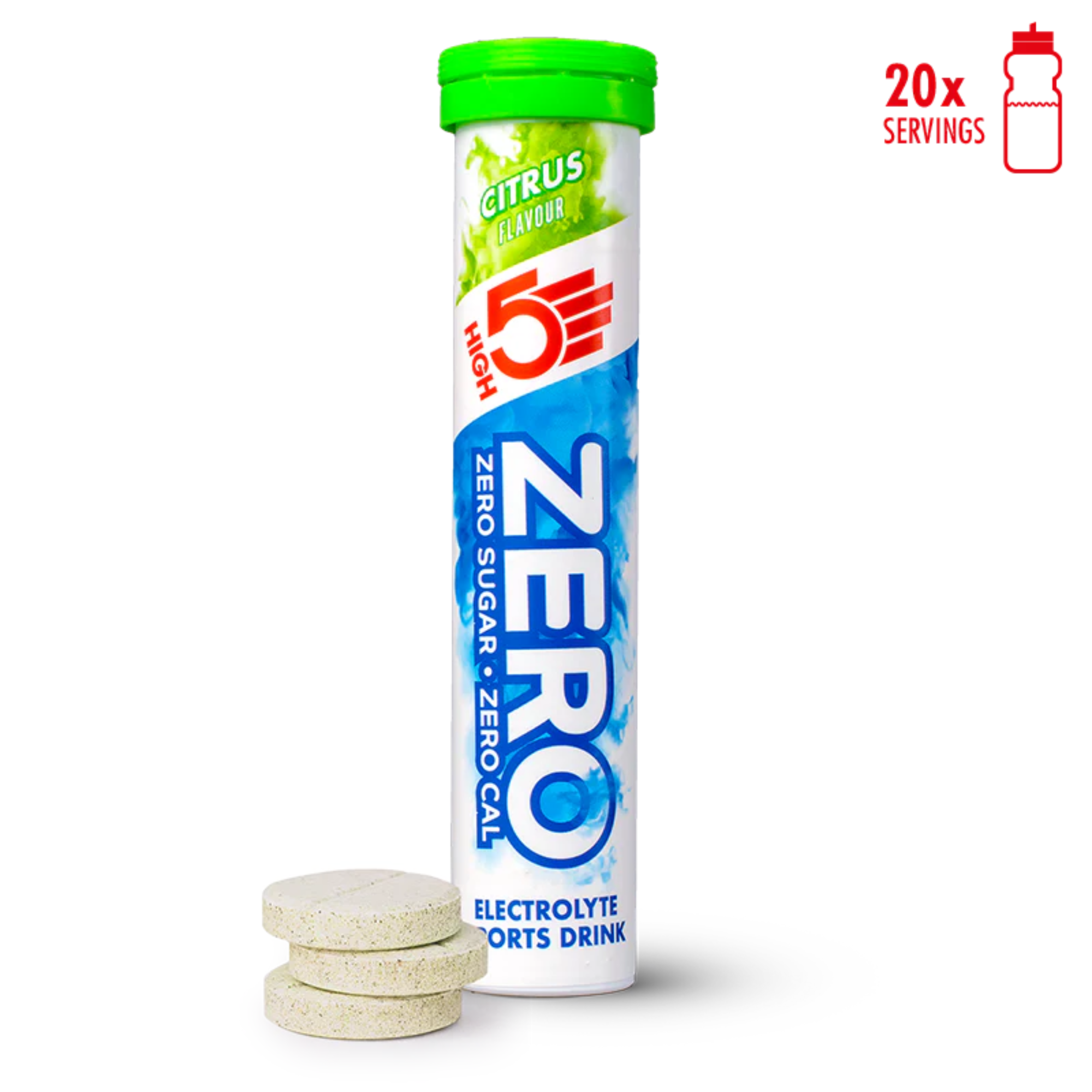 High 5 Zero Electrolyte Drink Triple Pack (Berry/Citrus/Tropical)