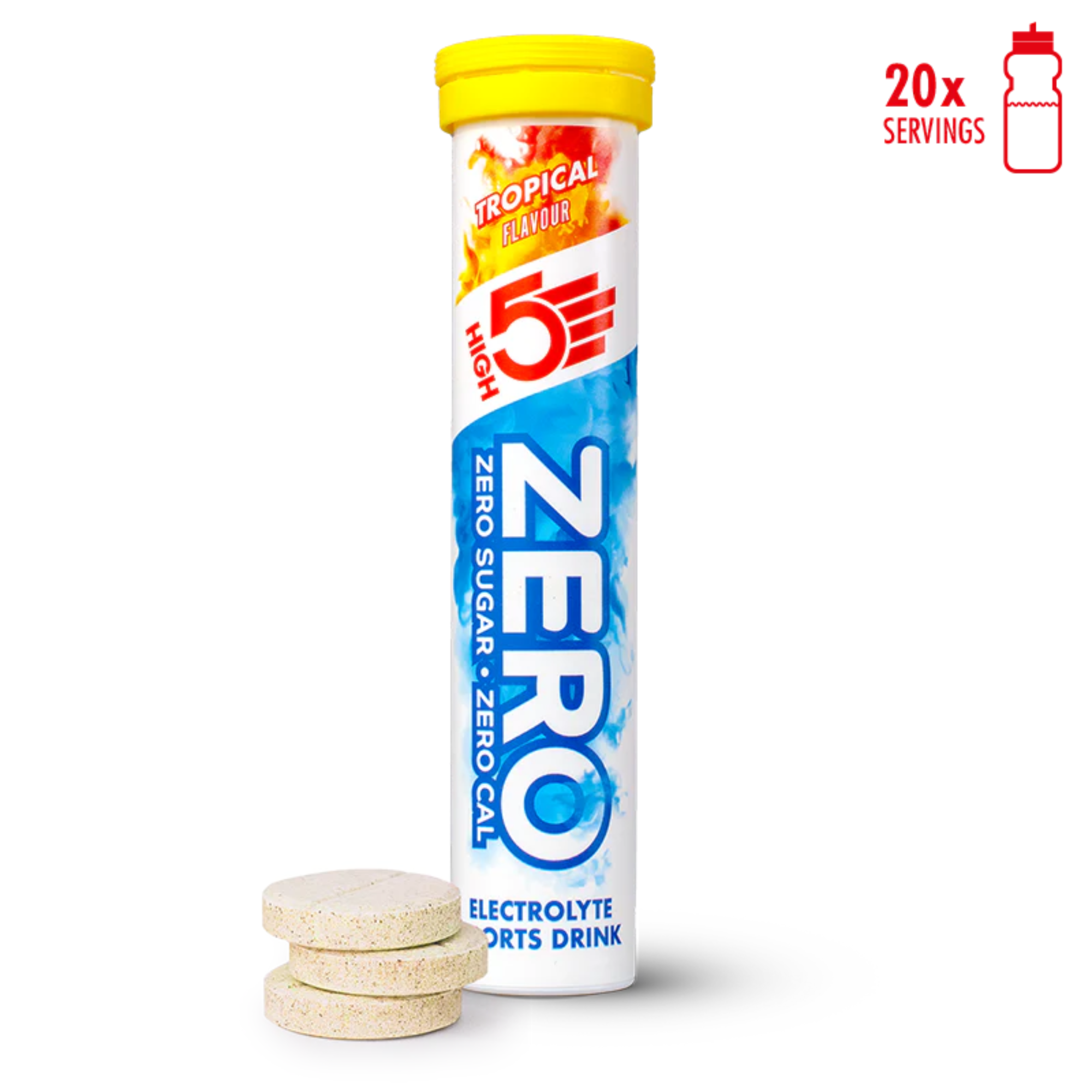 High 5 Zero Electrolyte Drink Triple Pack (Berry/Citrus/Tropical)