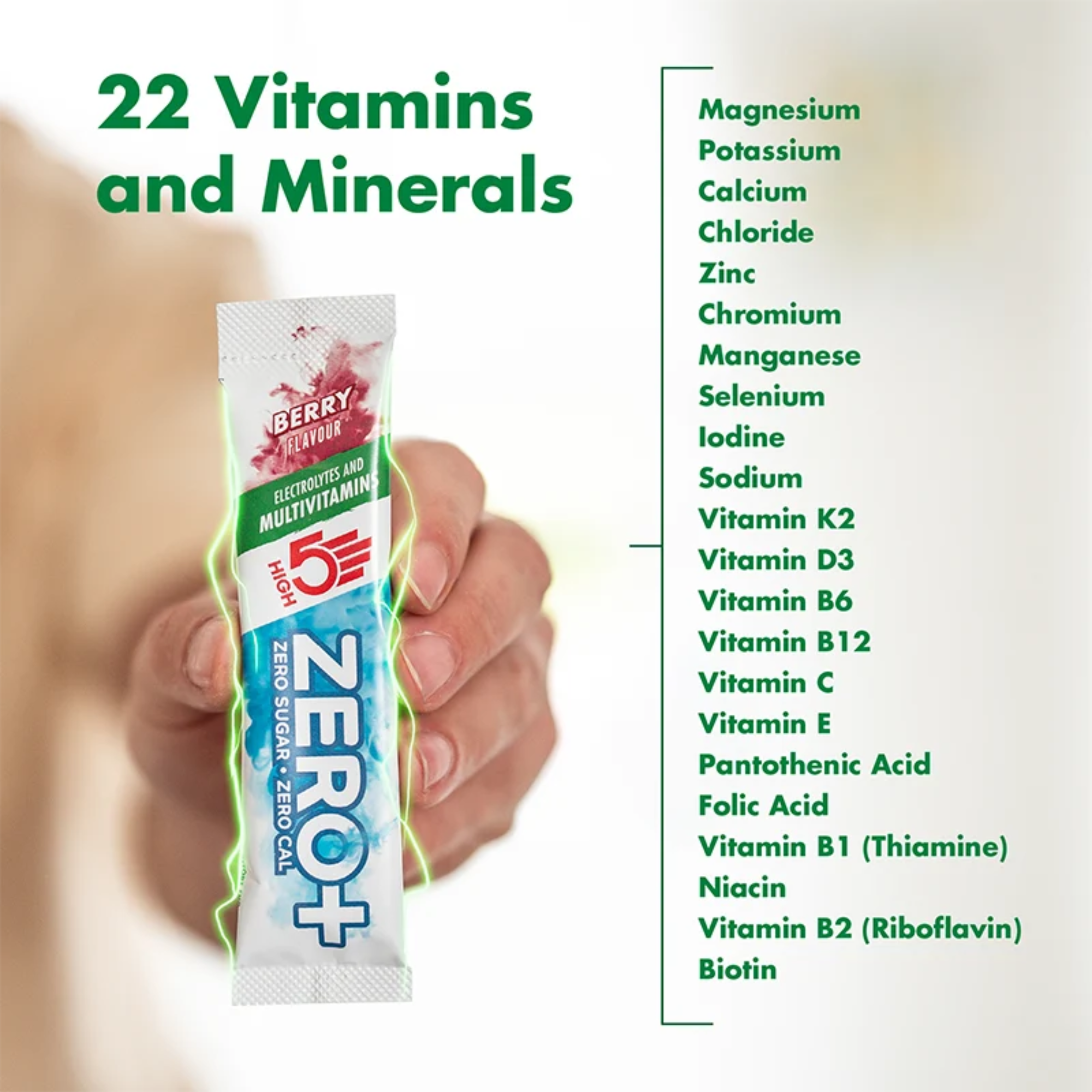High 5 Zero+ Multivitamin 7g Sachet Berry 16-069