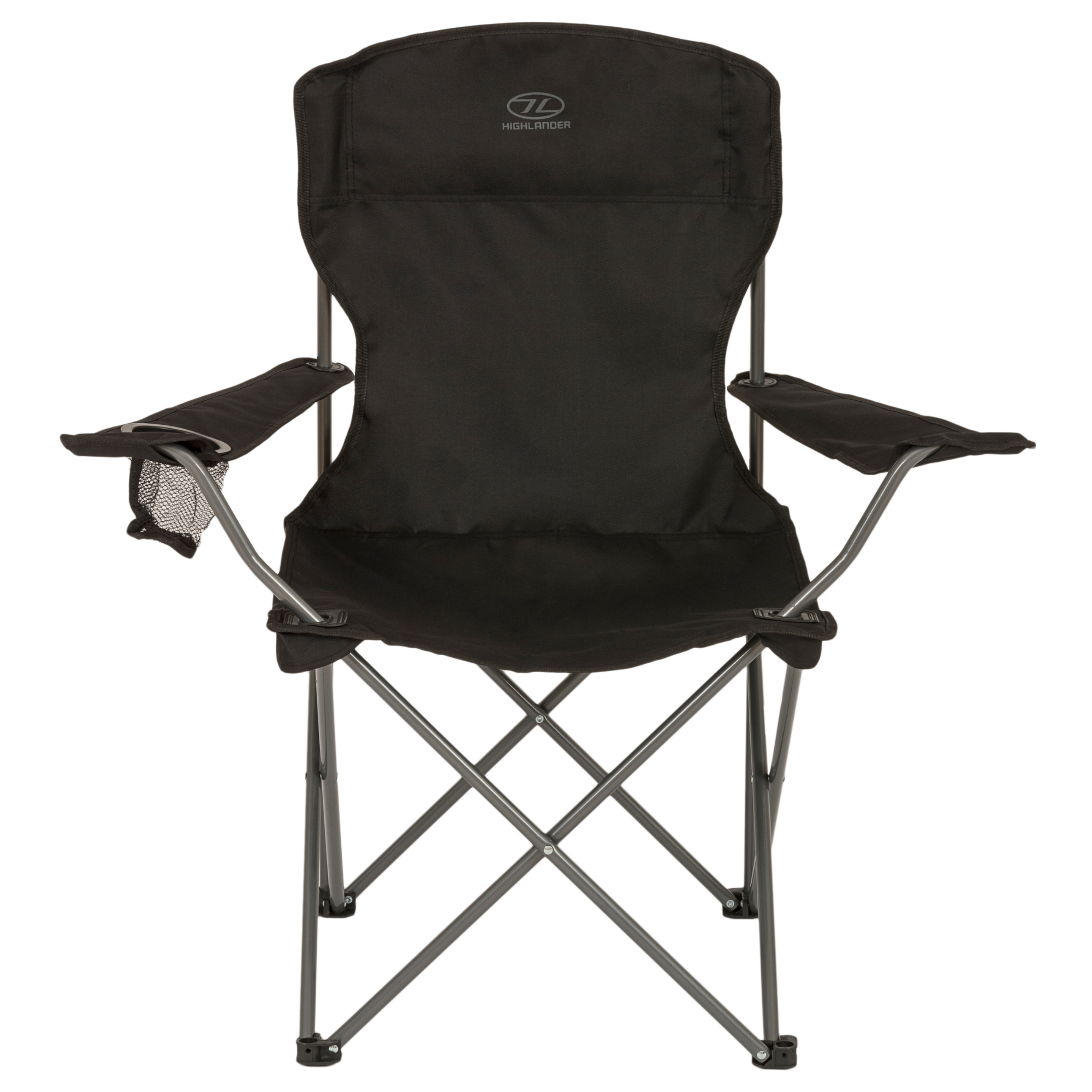 Highlander Edinburgh Camping Chair (Black)