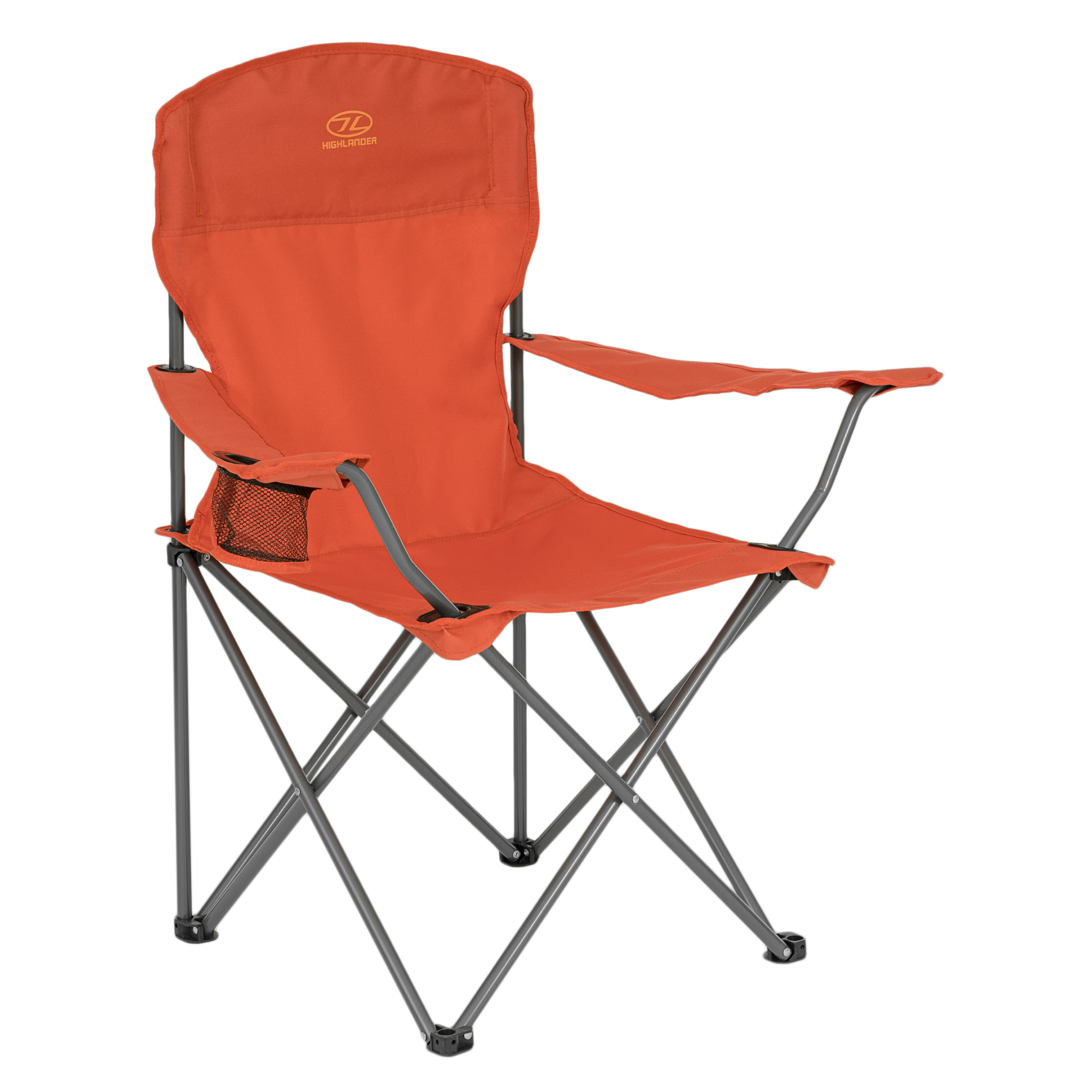 Highlander Edinburgh Camping Chair (Orange)