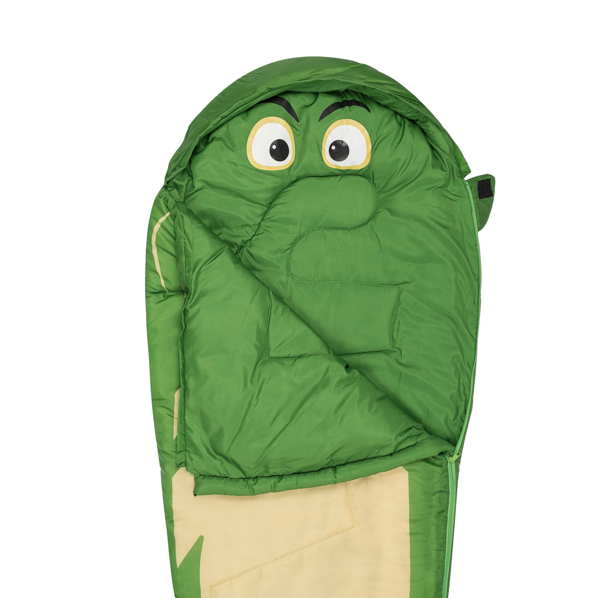 Highlander Kids Creature 4°C/6°C Sleeping Bag - Mummy Shape (Meadow Green)