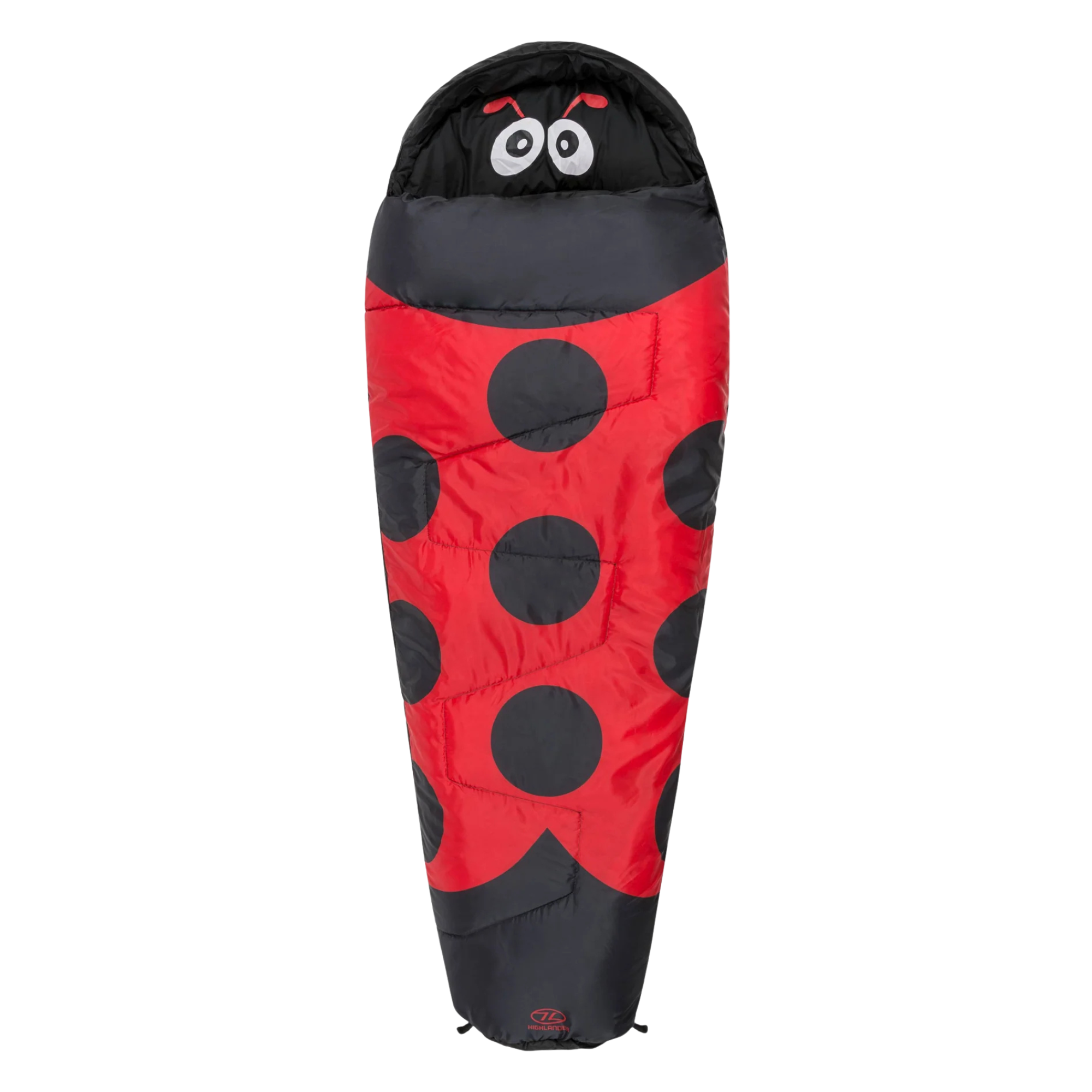 Highlander Kids Creature 4°C/6°C Sleeping Bag - Mummy Shape (Red)