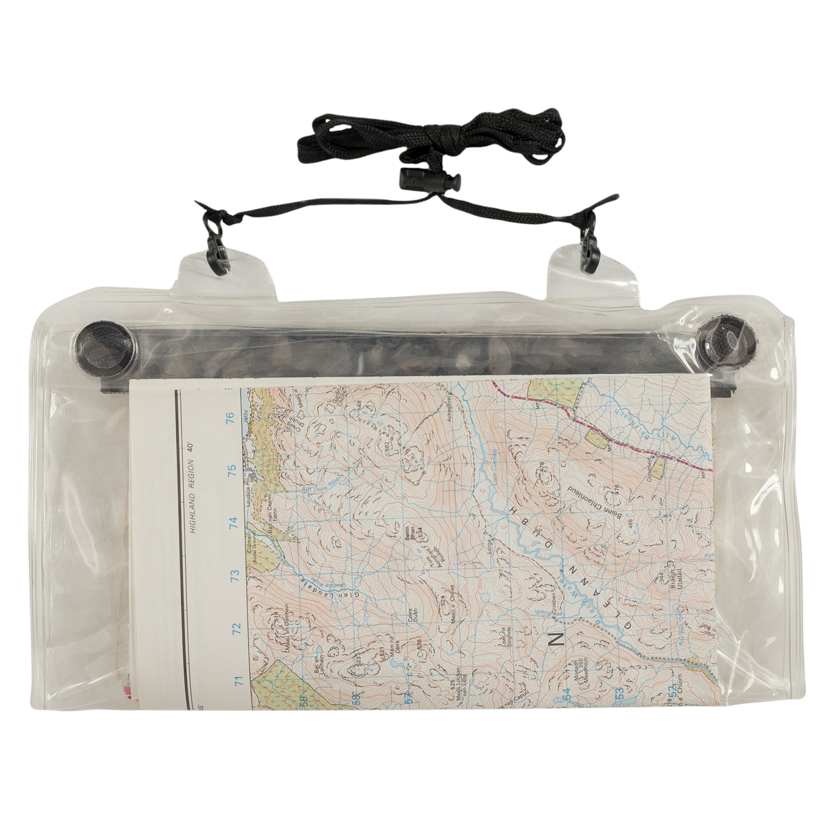 Highlander Roamer Map Case Clear MAP003